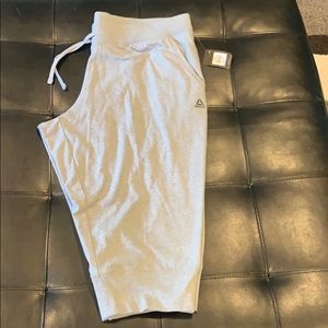 Reebok Sport Jersey Capri Jogger Heather Plus